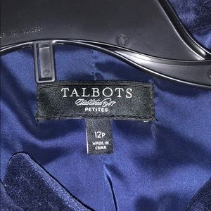 Corduroy  Talbots peacoat 12 petite
